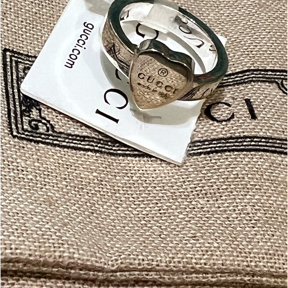 Authentic Gucci Trademark Ring